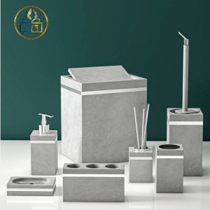 سرویس7پارچه رویا بتن طوسی کروم