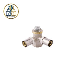سه راه 90 دیواری پرسی 16 * 1/2 * 16(2 خار سنگین)