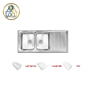 سینک کد 504s لگن راست اخوان